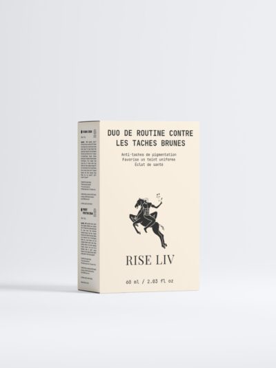 Duo de routine contre les taches brunes