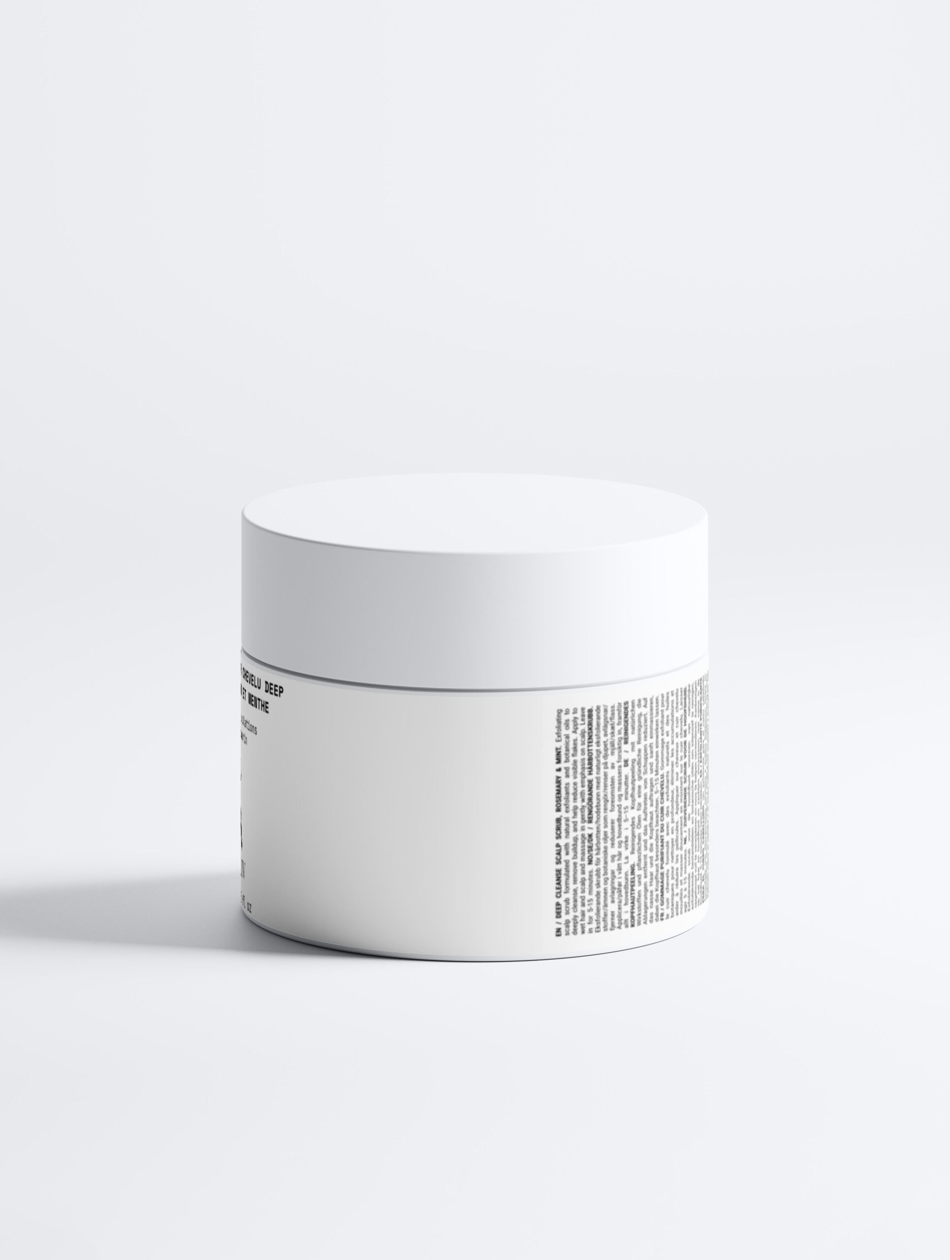 Exfoliant pour cuir chevelu Deep Cleanse, romarin et menthe – Image 2