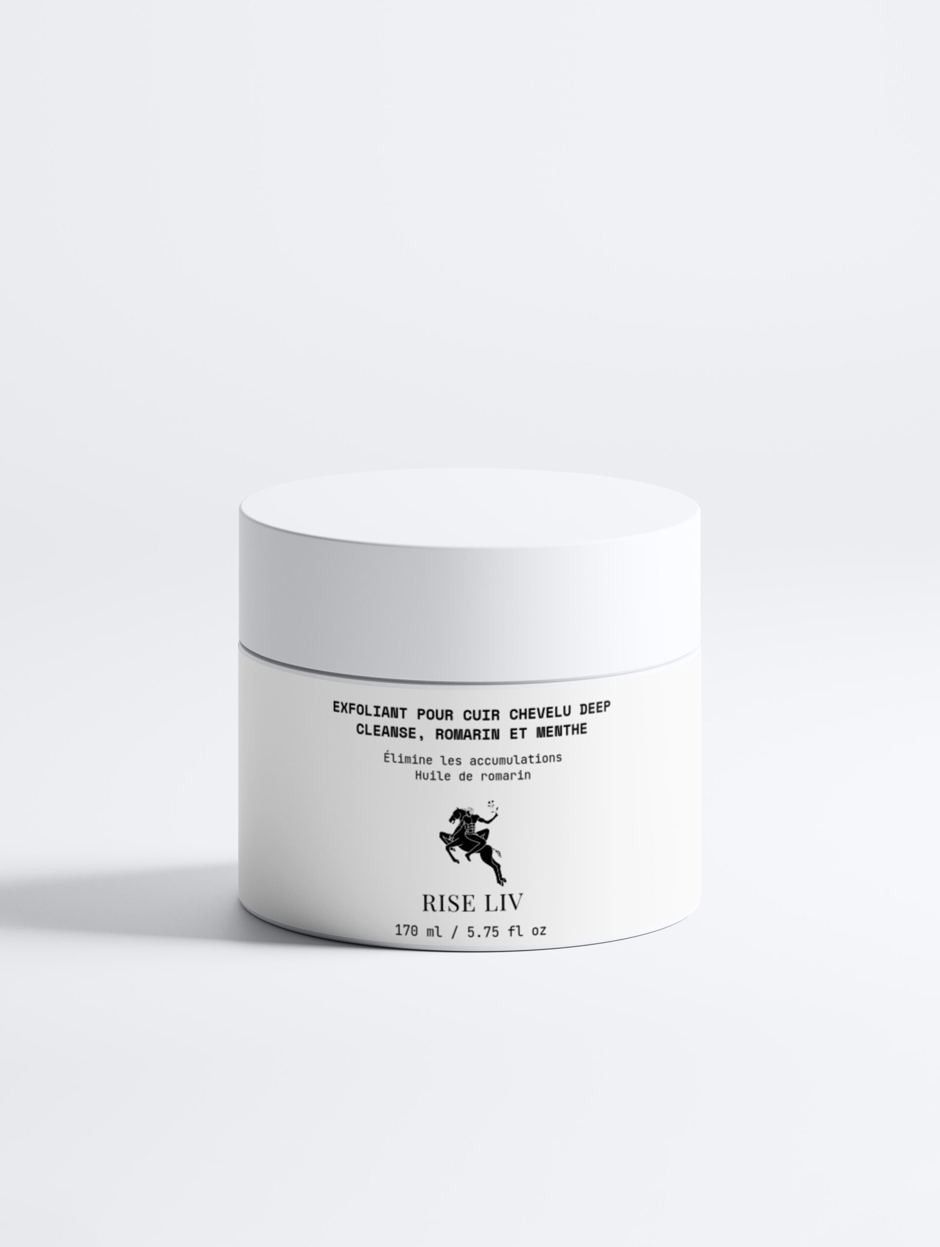 Exfoliant pour cuir chevelu Deep Cleanse, romarin et menthe